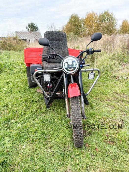 Как я сделал самодельный грузовой трицикл: подробное описание конструкции Как я сделал самодельный грузовой трицикл: подробное описание конструкции