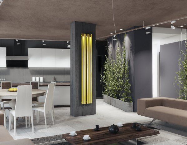 Вертикальные радиаторы отопления: виды + преимущества и недостатки + обзор марок