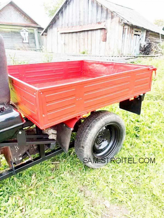 Как я сделал самодельный грузовой трицикл: подробное описание конструкции Как я сделал самодельный грузовой трицикл: подробное описание конструкции