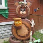 Поделки из покрышек: клумбы, цветники, фигуры, садовая мебель Поделки из покрышек: клумбы, цветники, фигуры, садовая мебель