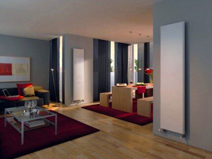 Вертикальные радиаторы отопления: виды + преимущества и недостатки + обзор марок 1