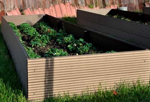 Высокие грядки из досок