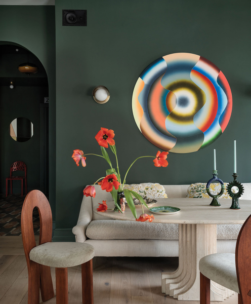 Чудесные интерьеры лофта семьи дизайнера в нью-йорке