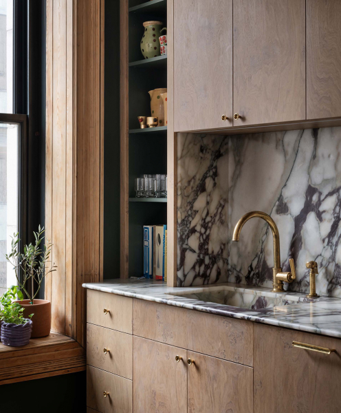 Чудесные интерьеры лофта семьи дизайнера в нью-йорке