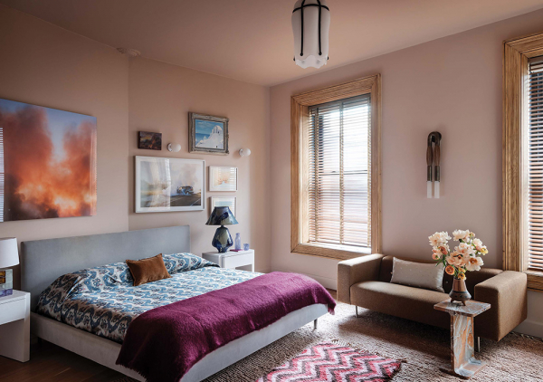 Чудесные интерьеры лофта семьи дизайнера в нью-йорке