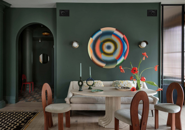 Чудесные интерьеры лофта семьи дизайнера в нью-йорке