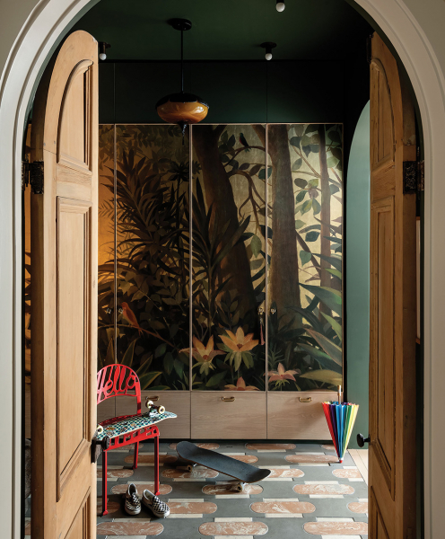 Чудесные интерьеры лофта семьи дизайнера в нью-йорке