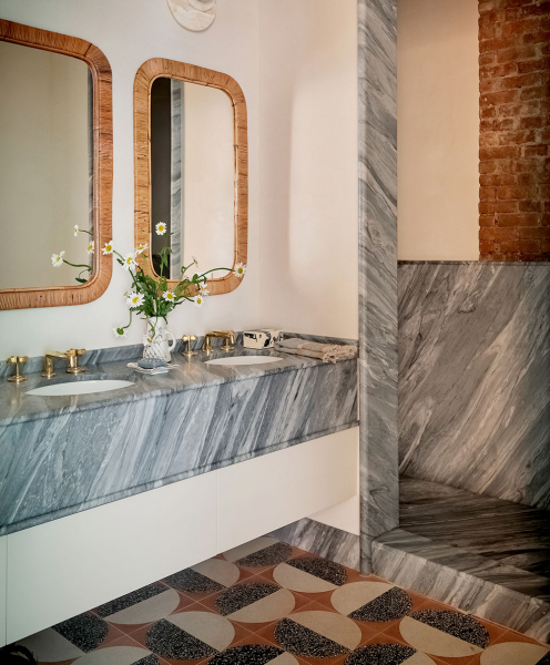 Чудесные интерьеры лофта семьи дизайнера в нью-йорке