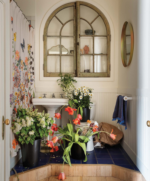 Чудесные интерьеры лофта семьи дизайнера в нью-йорке