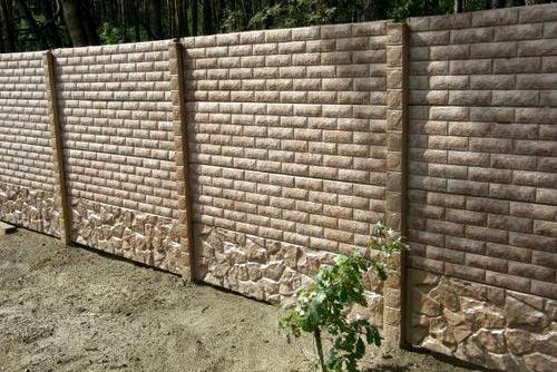 Строительство монолитного забора