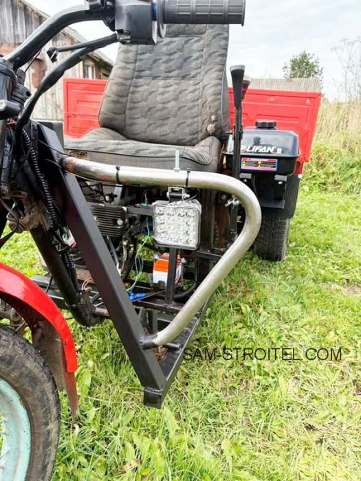 Как я сделал самодельный грузовой трицикл: подробное описание конструкции Как я сделал самодельный грузовой трицикл: подробное описание конструкции