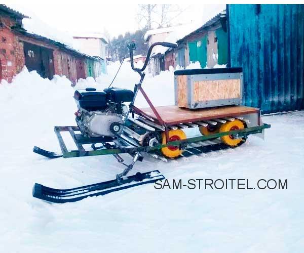 Как сделать самодельный снегоход своими руками: личный опыт и инструкция Как сделать самодельный снегоход своими руками: личный опыт и инструкция