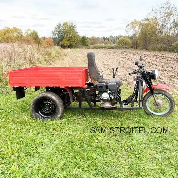 Как я сделал самодельный грузовой трицикл: подробное описание конструкции Как я сделал самодельный грузовой трицикл: подробное описание конструкции
