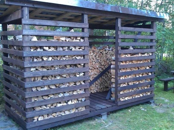 Делаем дровники и поленницы своими руками Делаем дровники и поленницы своими руками
