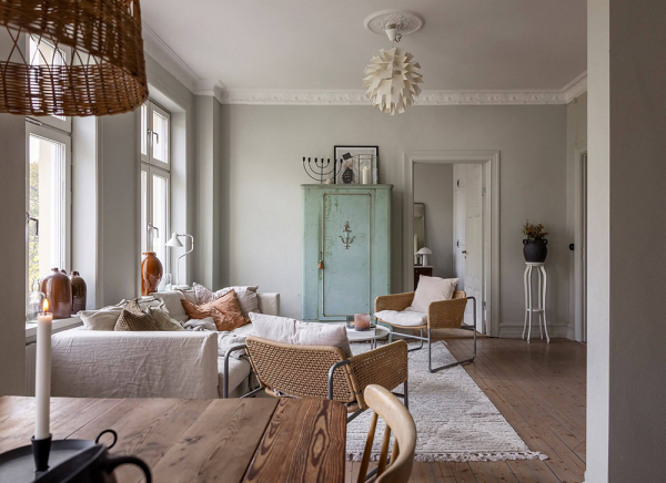 Эта квартира в мальмё показывает, почему мы все любим скандинавский уют в стиле хюгге