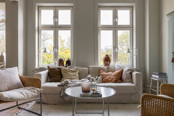 Эта квартира в мальмё показывает, почему мы все любим скандинавский уют в стиле хюгге