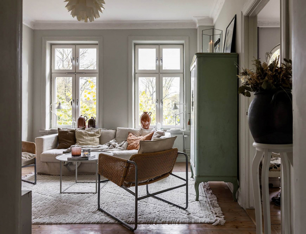 Эта квартира в мальмё показывает, почему мы все любим скандинавский уют в стиле хюгге