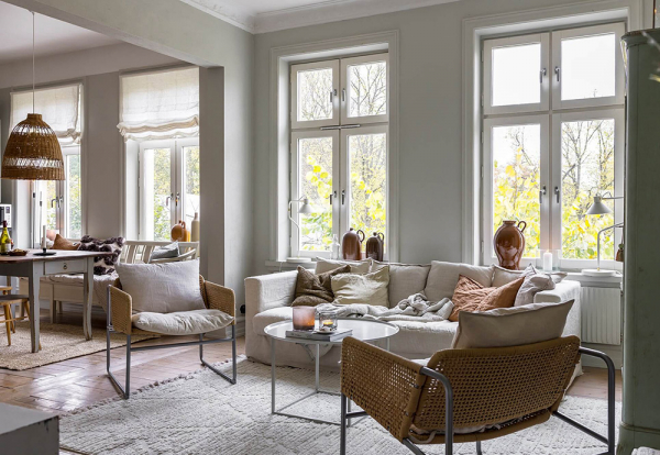 Эта квартира в мальмё показывает, почему мы все любим скандинавский уют в стиле хюгге
