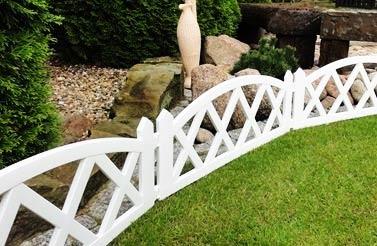 Пластиковые декоративные заборчики Пластиковые декоративные заборчики