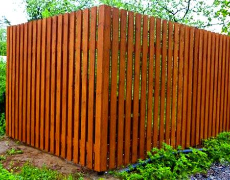 Забор «шахматка» Забор «шахматка»