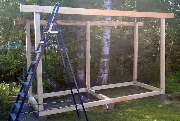 Делаем дровники и поленницы своими руками Делаем дровники и поленницы своими руками