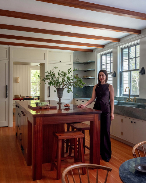 Красивое обновление старинной дачи в штате мэн