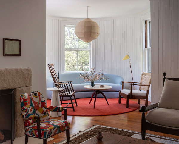 Красивое обновление старинной дачи в штате мэн