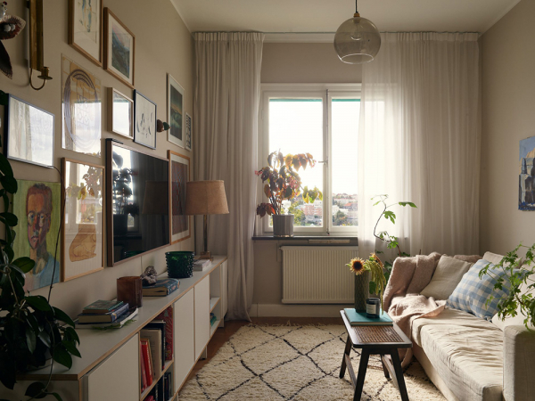 Необычная двухэтажная квартира в стокгольме с видовой террасой Необычная двухэтажная квартира в стокгольме с видовой террасой