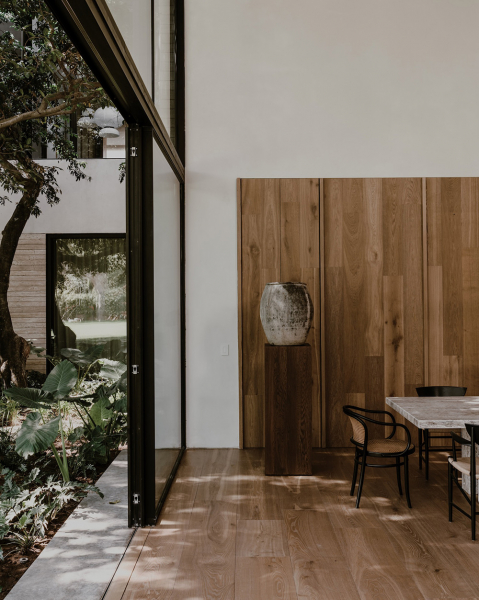 Стеклянные стены и стильный дизайн: современный дом в мексике