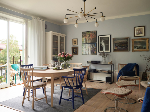 Уютная двухэтажная квартира с небольшой террасой на окраине стокгольмa Уютная двухэтажная квартира с небольшой террасой на окраине стокгольмa