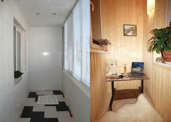 Внутренняя отделка балконов и лоджий: дизайн своими руками Внутренняя отделка балконов и лоджий: дизайн своими руками