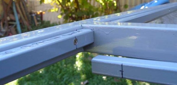 Ворота из профлиста своими руками: фотоотчет + видео Ворота из профлиста своими руками: фотоотчет + видео