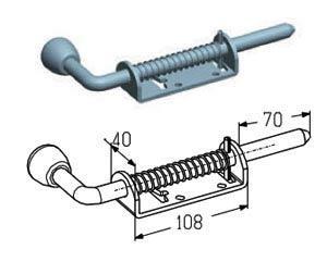 Запоры и засовы для калиток Запоры и засовы для калиток
