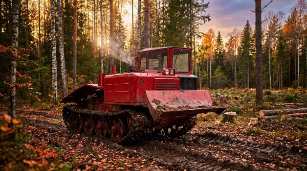 Трелевочный трактор тдт‑55 Трелевочный трактор тдт‑55