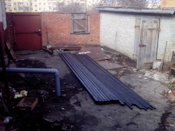 Ворота из профлиста своими руками: фотоотчет + видео Ворота из профлиста своими руками: фотоотчет + видео