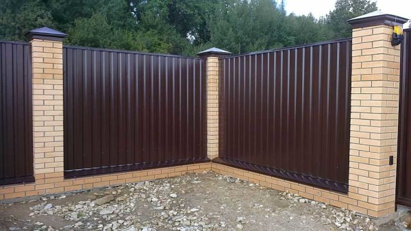 Виды заборов для частных домов Виды заборов для частных домов