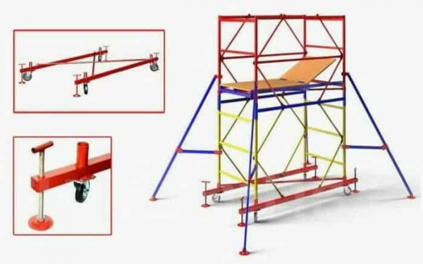 Вышки-туры всп: виды, размеры, применение Вышки-туры всп: виды, размеры, применение