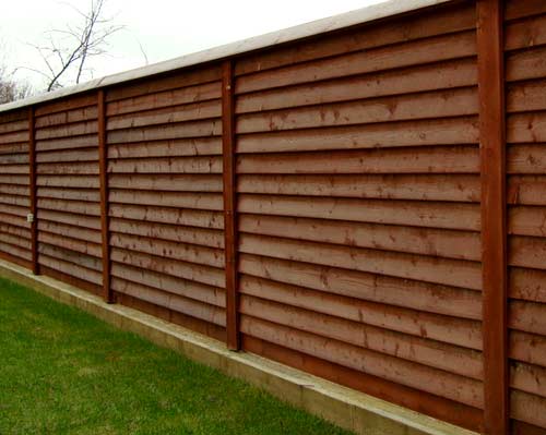 Заборы-жалюзи из древесины Заборы-жалюзи из древесины