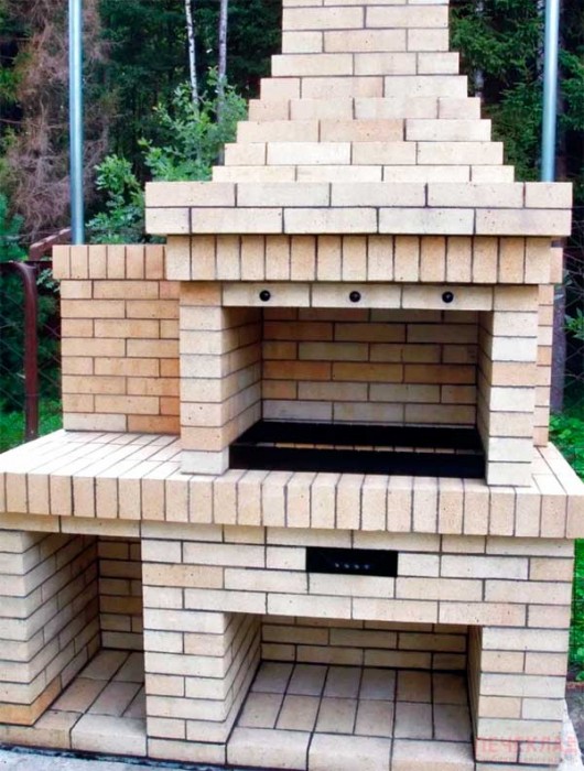 Особенности строительства барбекю из кирпича Особенности строительства барбекю из кирпича