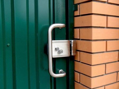 Как врезать замок в калитку Как врезать замок в калитку