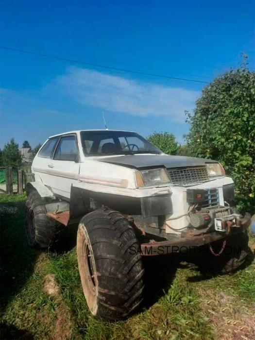 Как я сделал вездеход из ваз-2108 своими руками: полная инструкция по постройке самодельного внедорожника Как я сделал вездеход из ваз-2108 своими руками: полная инструкция по постройке самодельного внедорожника