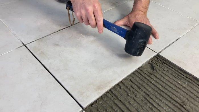 Как локально снять плитку без повреждения Как локально снять плитку без повреждения