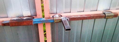 Запоры и засовы для калиток Запоры и засовы для калиток