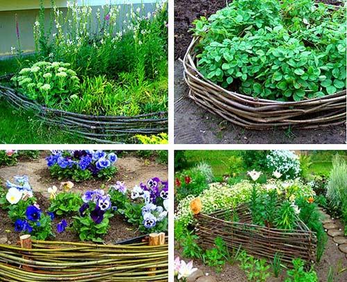 Как сделать плетень на даче Как сделать плетень на даче