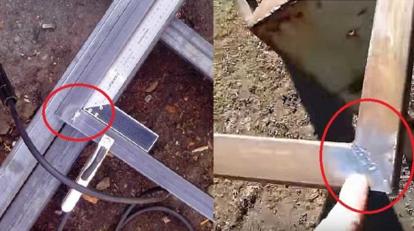 Ворота из профлиста своими руками: фотоотчет + видео Ворота из профлиста своими руками: фотоотчет + видео