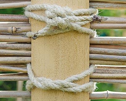Заборы из бамбука и тростника Заборы из бамбука и тростника