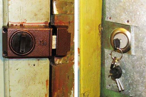 Замки для калитки из профнастила Замки для калитки из профнастила