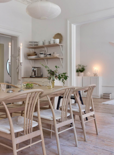 Белая скандинавия: очарование минималистичного интерьера в мальмё Белая скандинавия: очарование минималистичного интерьера в мальмё