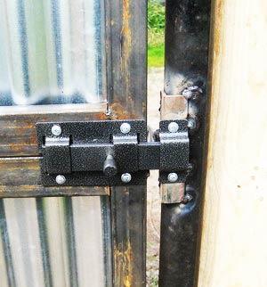 Запоры и засовы для калиток Запоры и засовы для калиток