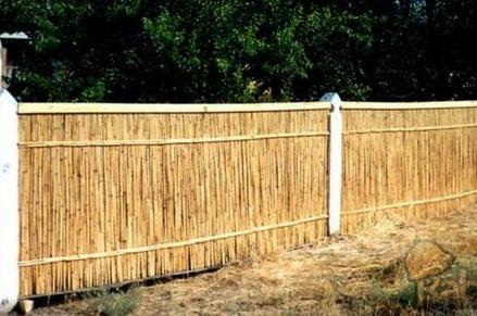 Как сделать забор из камыша Как сделать забор из камыша